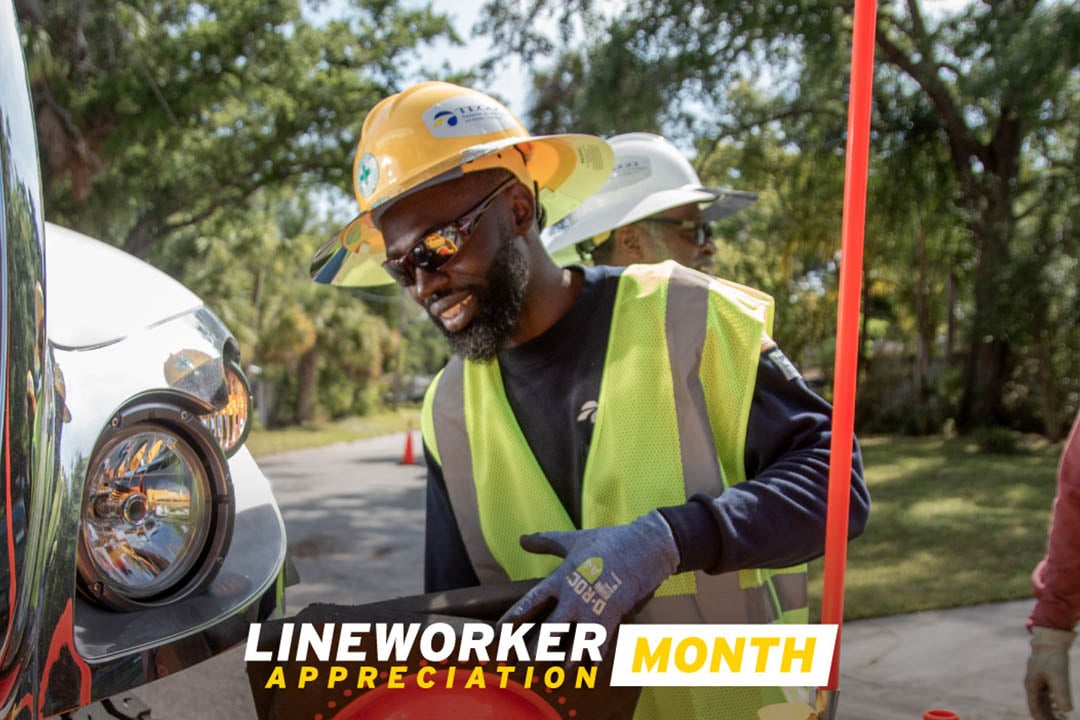 We love our lineworkers!