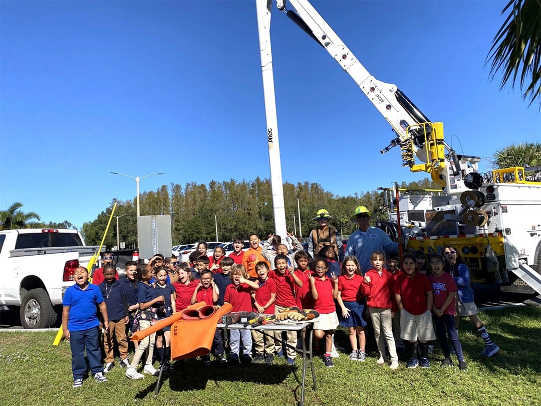 Tampa Electric Sparks Curiosity and Inspires Students at the 2024 Great American Teach-In